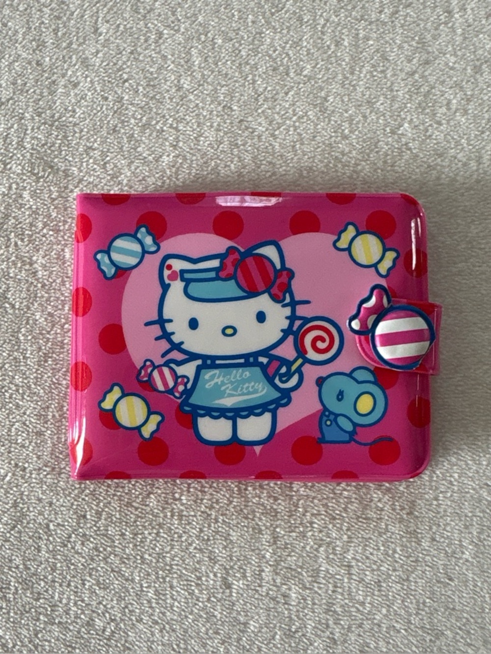 2004 Hello Kitty Sanrio Candy Plastic Wallet - READ